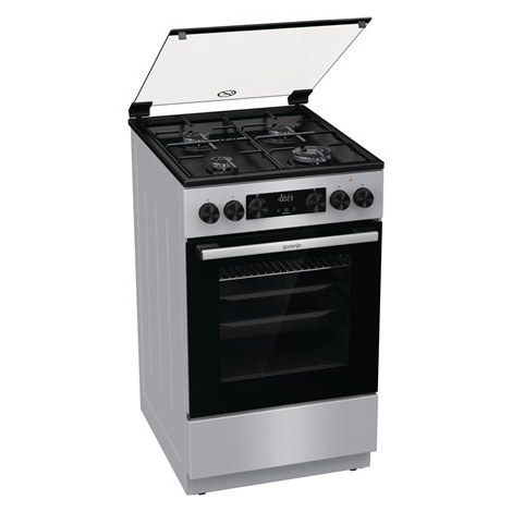 Gorenje | Cooker | GK5C41SJ | Hob type Gas | Oven type Electric | Stainless steel | Width 50 cm | Grilling | Depth 59.4 cm | 62 - 3